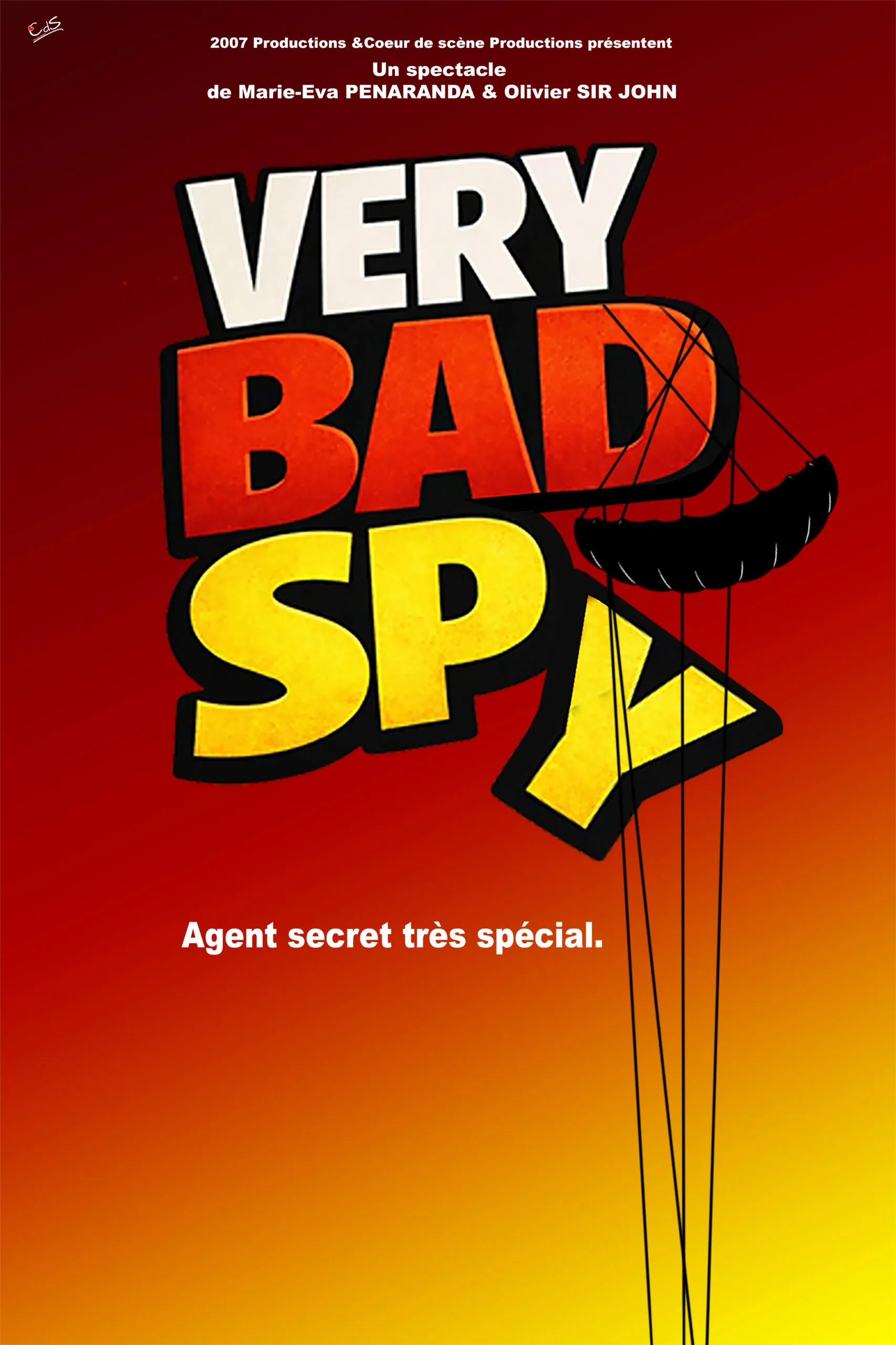 Very bad spy spectacle humour