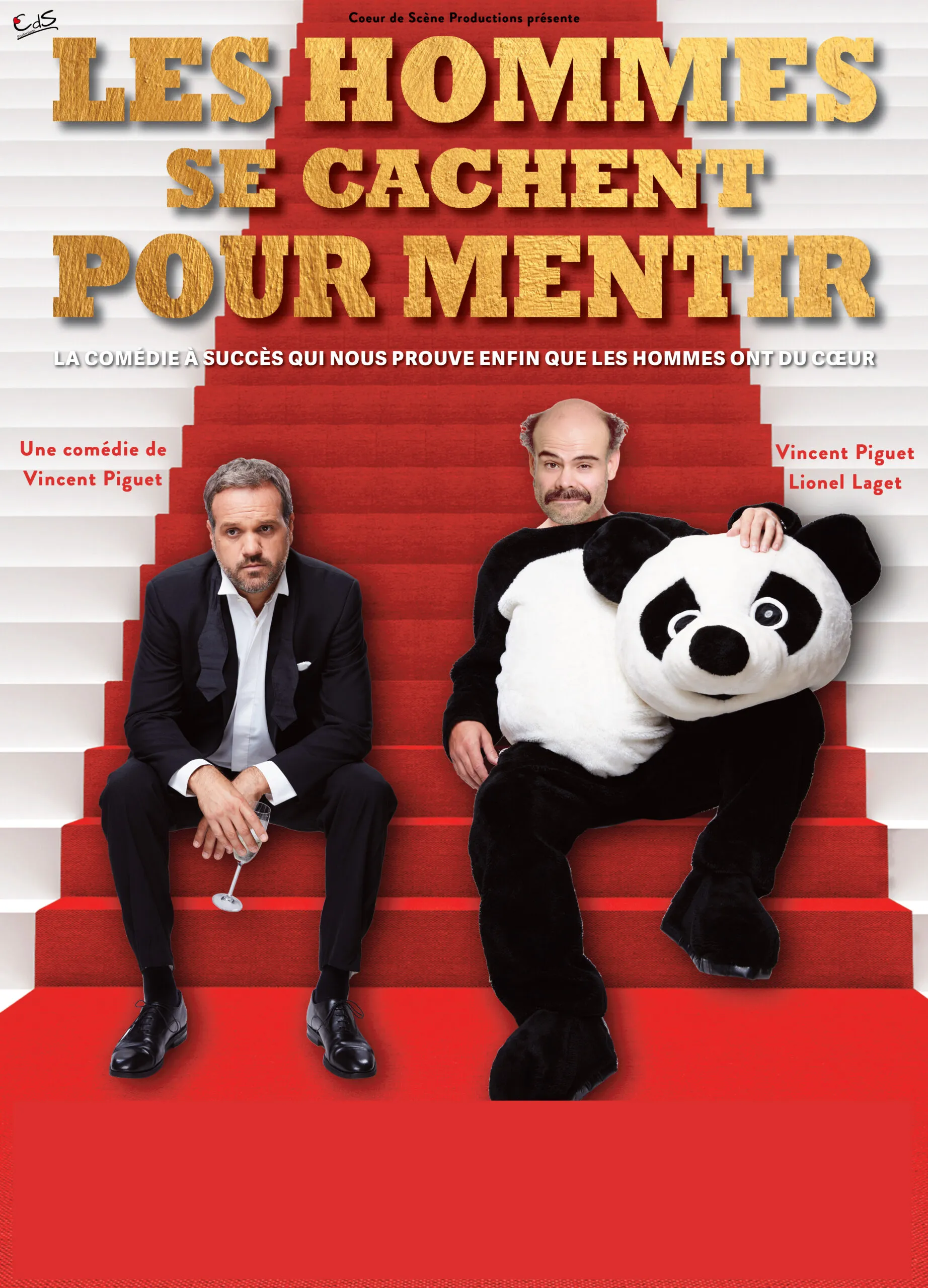 Les hommes se cachent pour mentir théâtre comédie