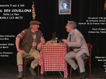 MARLY LES METZ, les dernières places en promo pour la comédie hilarante Le Bal des Couillons, prenez les vite:...