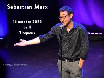 Sebastian Marx à Reims pour une date exceptionnelle ! Prenez vite vos places pour une soirée pleine de rires avec le New-Yorkais le plus drôle de France:...